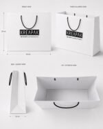 SAC EN PAPIER 45*33*14 PACK DE 20 PIECES – Image 2